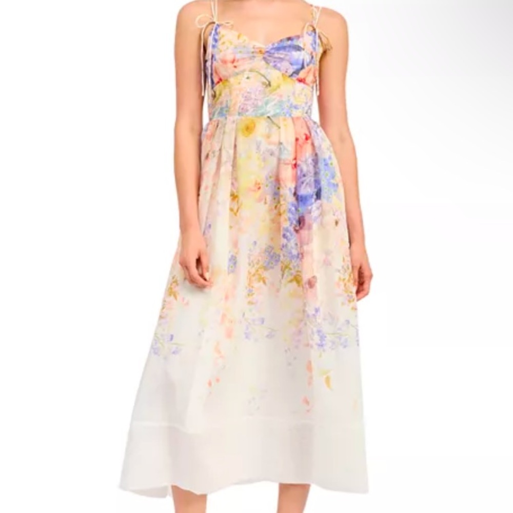 En Saison Taylor Ann Floral Midi Dress NWT XS
